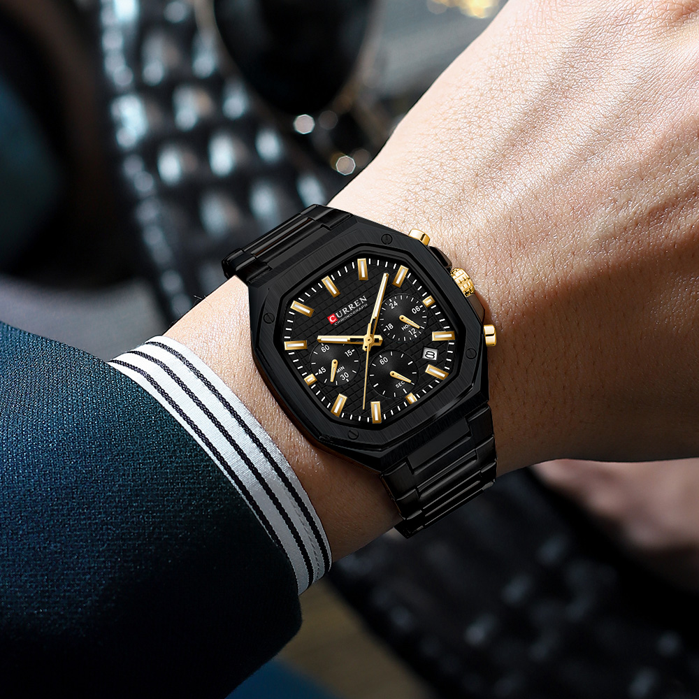 CURREN Casual Versatility Men' - Patek Philippe Watch Nautilus 评论和价格