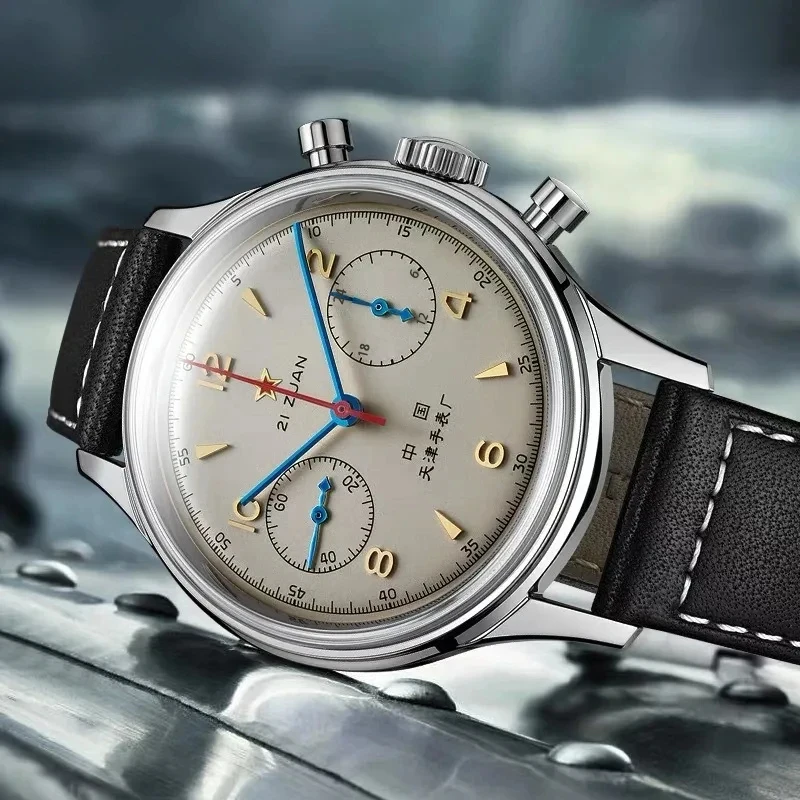 Men's watches 1963 pilot autom - Suede Strap Watch 评论和价格