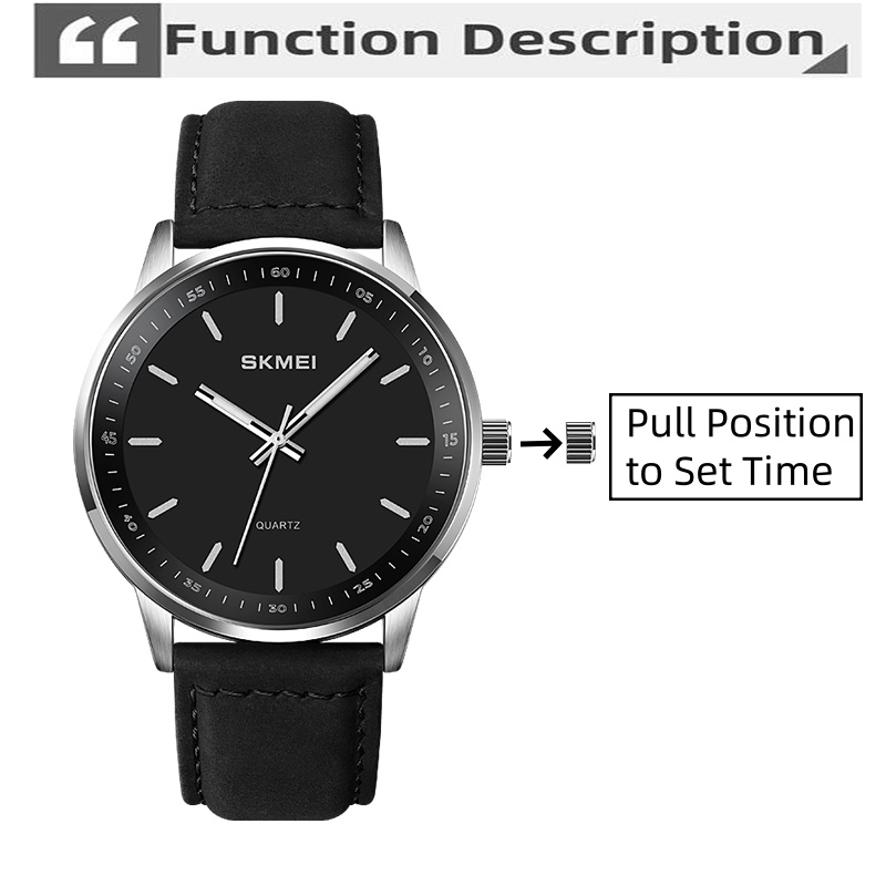 Skmei Original Brand Quartz Wa - Suede Strap Watch 评论和价格